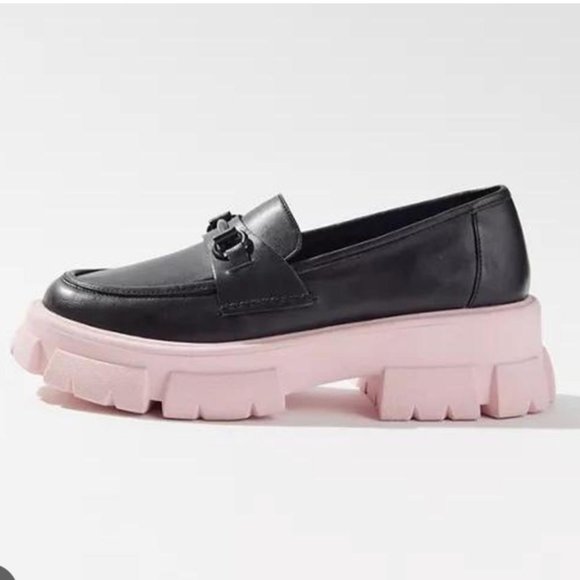 ⭐️ Steve Madden Trifecta Platform Chic Glam Hipster Trendy Oxford Modern Loafers - Picture 2 of 2